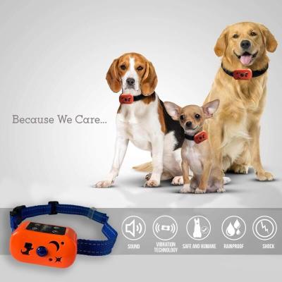 China Electronic Dog Beeper Collar 3.7V Battery Anti Barking Device for sale