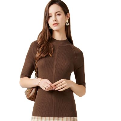 China 2021 new anti-wrinkle top selling quality plus size women's sweaters fall sweater for sale