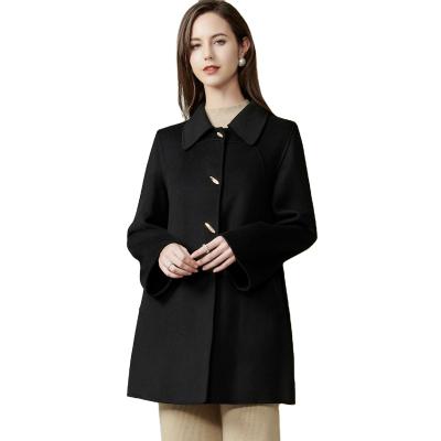 China Wholesale 2021 good quality winter women's woolen coat fashion woman coat waterproof wool for sale