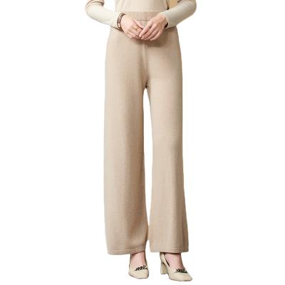 China Anti-Wrinkle Women Warm Winter Velvet Woolen Skinny Thick Pants for sale