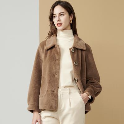 China Hot Selling Women's Causal Coats Micro-fiber Winter Single Breasted Breathable Jackets Women Outdoor Windproof Coats for sale