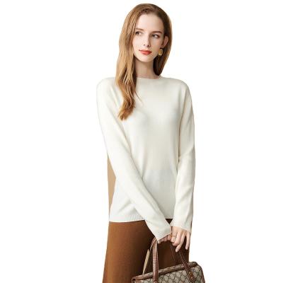 China 2021 New Fashion Anti-wrinkle Women Girls Knitwear Stand Collar Sweater Blouse Long Sleeve Solid Color Knit Slim Casual Sweater for sale