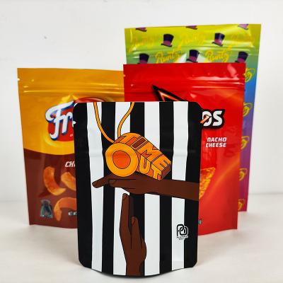 China Food Custom Stand Up Pouches Food Packaging Bag Golden Standup Pouch for sale