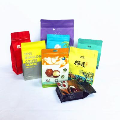 China Custom Logo Printed Food Smell Proof Aluminum Foil Zip Lock Food Grade Stand Up Pouch for sale