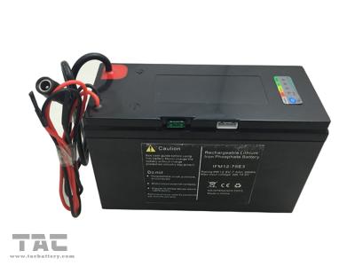 China batería recargable 75ah Smart BMS de 12V LiFePO4 con el estuche de plástico del ABS en venta