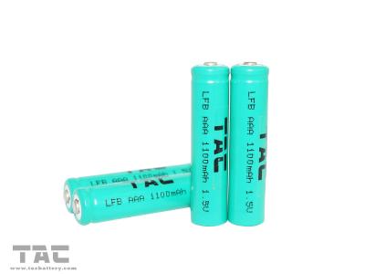 중국 1100mAh 상오리 시간 기록계를 위한 작은 리튬 철 건전지 1.5V LiFeS2 판매용