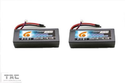 Cina Pacchetto 11.1v 25C 8000mah 6484165 della batteria del polimero del litio dell'elicottero del UAV RC in vendita