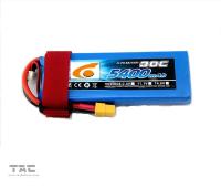 China RC UAV ontlader van het Lithium de Ionenbatterijen 7.4V 5400mAh 2S 25C van het Hommelpolymeer Te koop