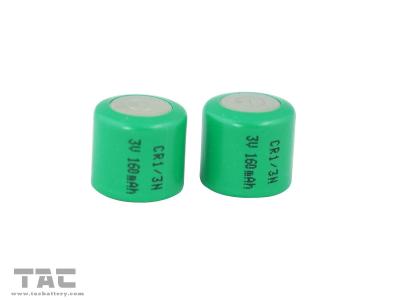 China High energy density 3.0V CR1/3N 160mAh Li-MnO2 Primary Lithium Battery for sale