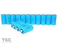 China High Energy Density 3.0V CR123A 1300mAh Li-Mn Battery / Primary Lithium Battery for sale