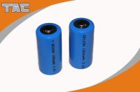 China Bateria da densidade de alta energia 3.0V CR123A 1300mAh Li-MnO2 com tempo de funcionamento longo à venda