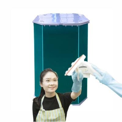 China Eco-Freindly 200L Insulated Food Grade Folded Durable Bins Used To Hold Bath Of Glass Tank for sale