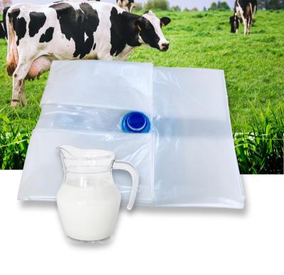 China Imported Eco-friendly Three-Layer Food Grade PE Material Large Size Nylon Composite Plastic Bag For Food Industry With Plastic Valve for sale