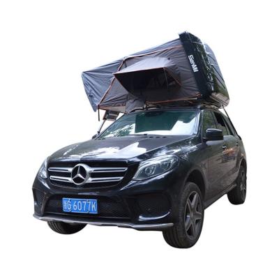 China Straight Tying Type Hard Top Tent Shell Waterproof Car Tent Automatic Roof Tentc Camping for sale