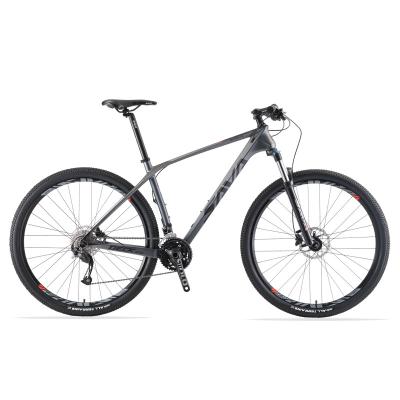 China Optional Carbon Fiber SAVA New Style MTB Bike 27.5*15/17/19 Size Carbon Mountain Bicycle For Adults for sale