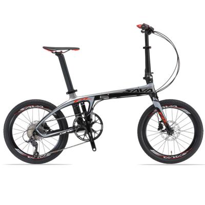 China Carbon Fiber Carbon Oil Brakes 20 Inch Single Speed ​​Folding Mini New Enumeration Group Set International Freestyle Function Fitness for sale