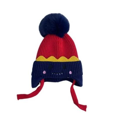 China Fashion\new style comfortable boys\durable style boys and girls warm woolen hats in autumn and winter, fashionable and beautiful winter knitted hat for children for sale