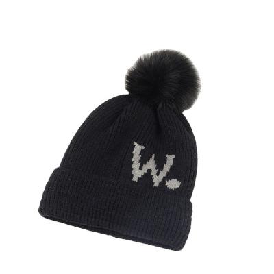 China Fashion\Winter Double-Layer Gutter Thickened Warm Knitted Hat Comfortable Non\Durable for sale