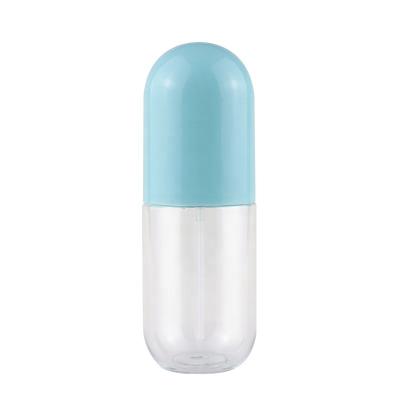 China New Travel Kit Mini Plastic Empty Bottles 100ML PET Flat Trigger Spray Bottle Cosmetic Creative Refillable Bottle Perfume for sale