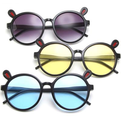 China Fashion Sunglasses Children Cartoon Rabbit Sun Glasses Lovely For Boys Girls Reflect Baby Eyewear Fashion Kids Sunglasses New for sale