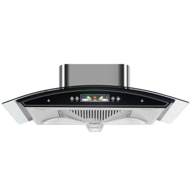 China Household Hot Sale With Good Price Short /Slim Height Chimney Boat Filter Stainless Steel Kitchen Range Hood for sale