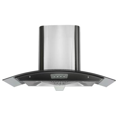 China Euro Household Style Stainless Steel Inox 900mm Kitchen Smoke Fan Cooker Range Hood for sale