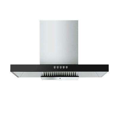 China Custom Household Cooker Hood Chimney Design Kitchen Range Hood Gold and Silver for sale