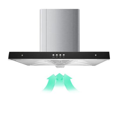 China High Quality Household Low Price Restaurants Kitchen Chimney Air Extractor Island Range Hood for sale