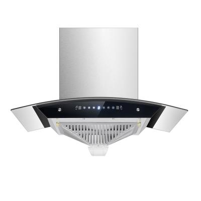 China 2020 Luxurious New Security Range Hood with High Power Smoke Sensor for sale