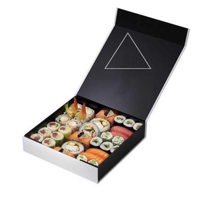 China Biodegradable Restaurant Food Packaging Recyclable Hot Selling Takeout Supplying Paper Box For Sushi for sale