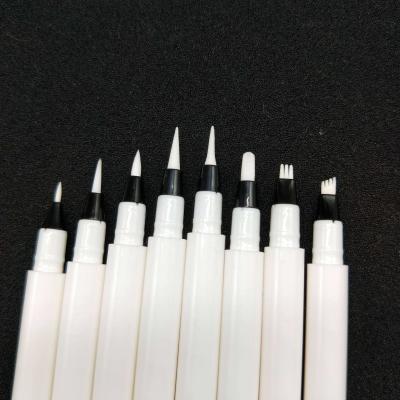 China New design hot saling liquid eyebrow pen create natural eyebrow custom private logo empty liquid eyebrow pencil tu for sale