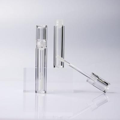 China Clear empty lipgloss wands tubes Private label liquid lipstick lipgloss bottles container for sale