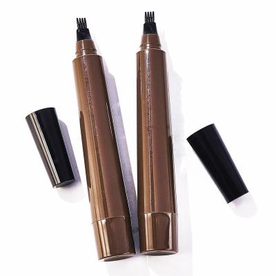 China Precise Smudge Proof Natural Looking Liquid Eyebrow Pencil Container in Neutral Shade for sale