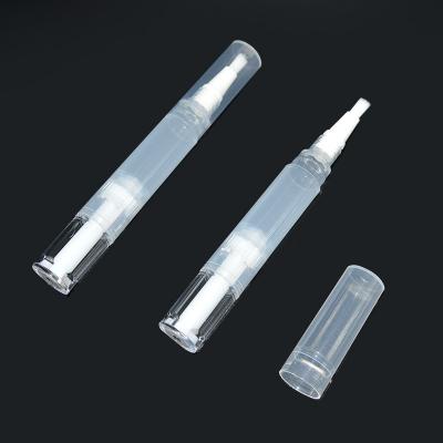 중국 2ml 4ml Plastic Cosmetic Transparent Twist Pen Packaging Private Label Custom Lip Gloss Twist Pen 판매용