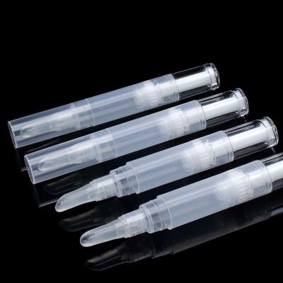 China Plastic Twist Up Lipliner Tube Empty Pen For BB Cream Eye Essence Soft Cosmetic Tube Packaging for sale