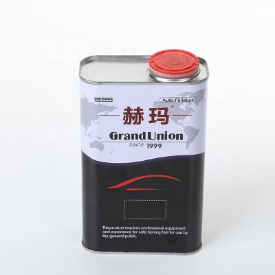 China Recycled materials TIN METAL type and paint use f style tin can 1L for sale