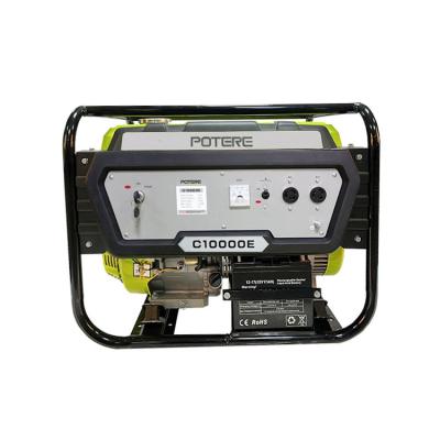 China Potere 8Kw 10Kw 17L /S 25L Generator Mini Gasoline Generator 220V Plastic Automatic Dynamo Generators For Sale for sale