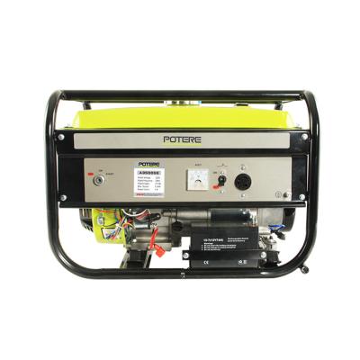 China Plastic Potere Semi Iron 2.7Kw 220V 212Cm Dynamo Generator Gasoline Generator Set for sale