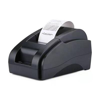 China 12VParallel Port Thermal Printing Desktop 58mm Paper Width Thermal Printer The Kitchen Printer Receipt Printer Black Black for sale