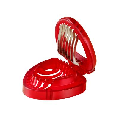 China Latest Sustainable Desirable Strawberry Slicer Food Grade Kitchen Fruit Cutter Kitchen Supplies for sale