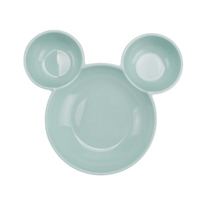 China Cartoon Viable Modern Style Kitchen Tool Mickey Ceramic Dinner Dishes for sale