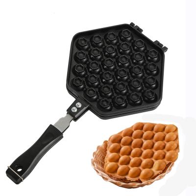 China Aluminum Alloy Sustainable Thin Household Non-Stick Waffle House Egg Pan for sale