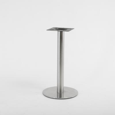 China Modern restaurant and cafe stainless steel dining table base for sale