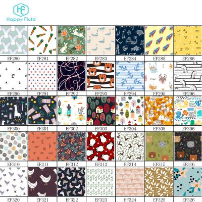 China Happyflute Wholesale Waterproof 100% Polyester PUL Laminated Waterproof Cloth Cloth Diaper Cloth for sale