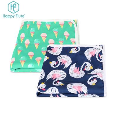 China Baby Pad HappyFlute Lightweight Waterproof Portable Diaper Changing Pad for sale