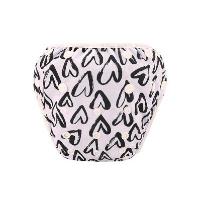 China Happyflute Best Quality Anti-UV Baby Cloth Diaper Swimwear Reusable Coffee Mesh Inner Swim Pants for sale