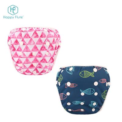 China Printed Happy Groove Diversified Latest Designs Reusable Baby Swimming Pants For Swimming Cloth Diapers for sale