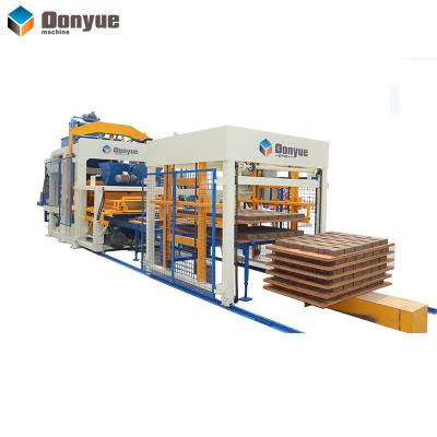 China Building Material Shops Automatic Cement Crushed Stone Solid Brick Making Machine in UAE Hollow Concrete Brick Making Machinery Concrete Block Machine for sale