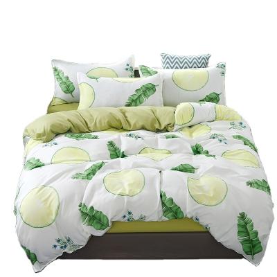 China Beautiful Tropical Style Nondisposable Printing Duvet Cover Sets For Home Use for sale