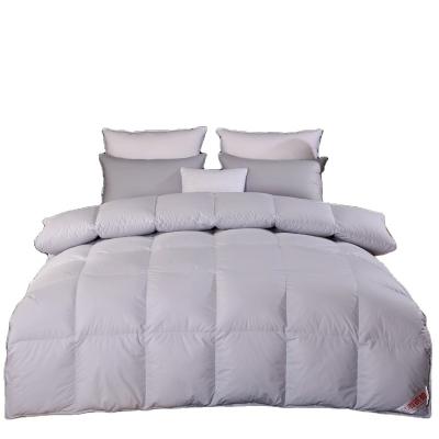 China Home And Hotel Warm White Goose Down Duvet Filling Custom Color Down Comforter for sale